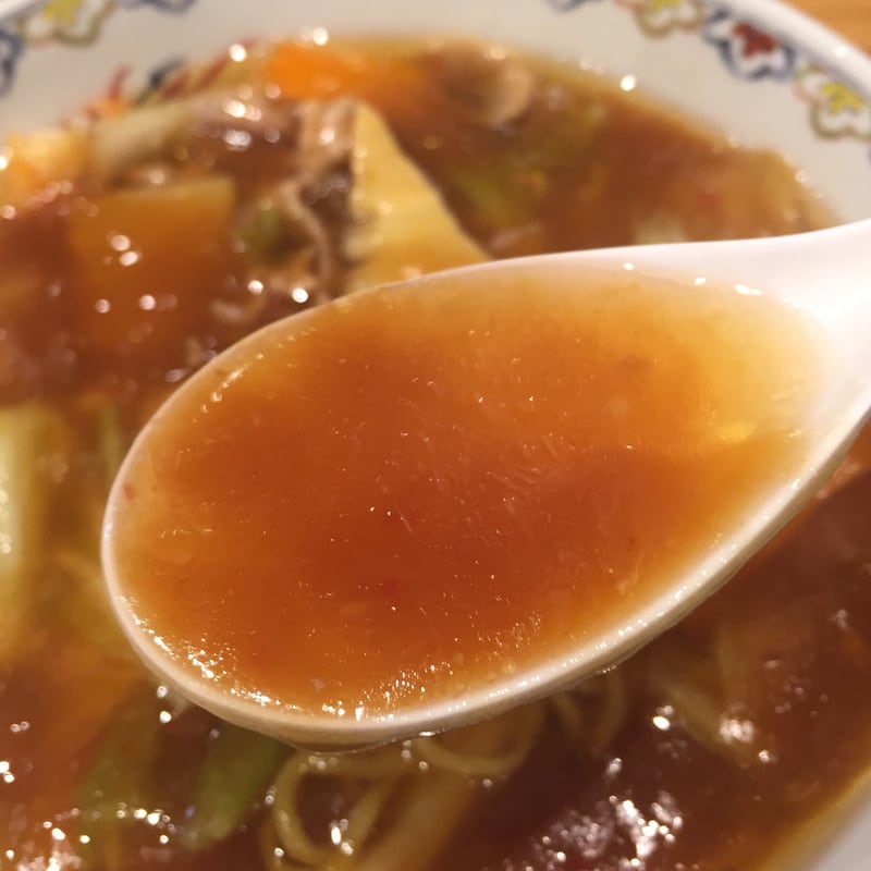 拉麺桜木屋 秋田店 広東麺 スープ