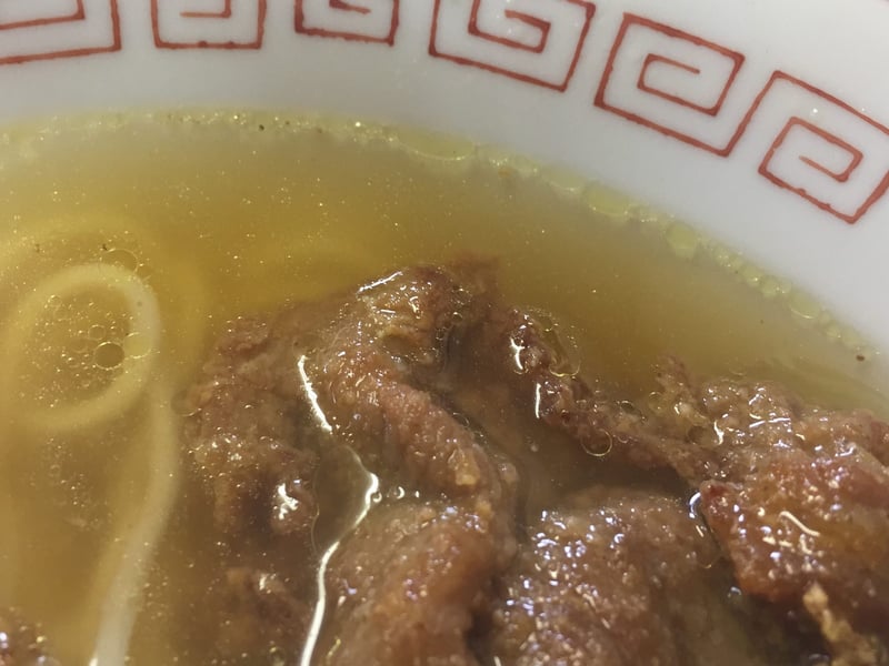 繁昌軒 本店 スタミナラーメン スープ