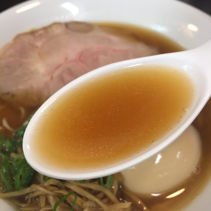麺屋 満開 生姜醤油 スープ