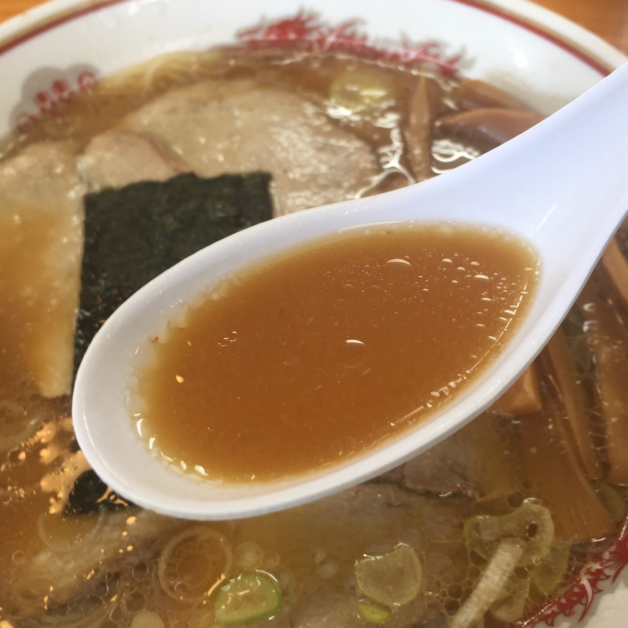 吾作ラーメン 秋田山王店 みそ味 味噌ラーメン スープ