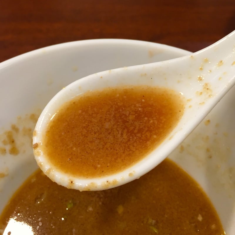 柳麺 多むら 外旭川店 担担つけ麺 つけ汁 スープ