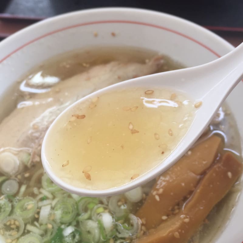 こだわりらーめん麺太 錦町店 山形県酒田市 塩ラーメン スープ