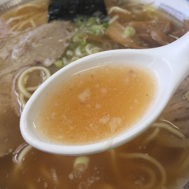 チーナン食堂 福島県いわき市 ラーメン スープ