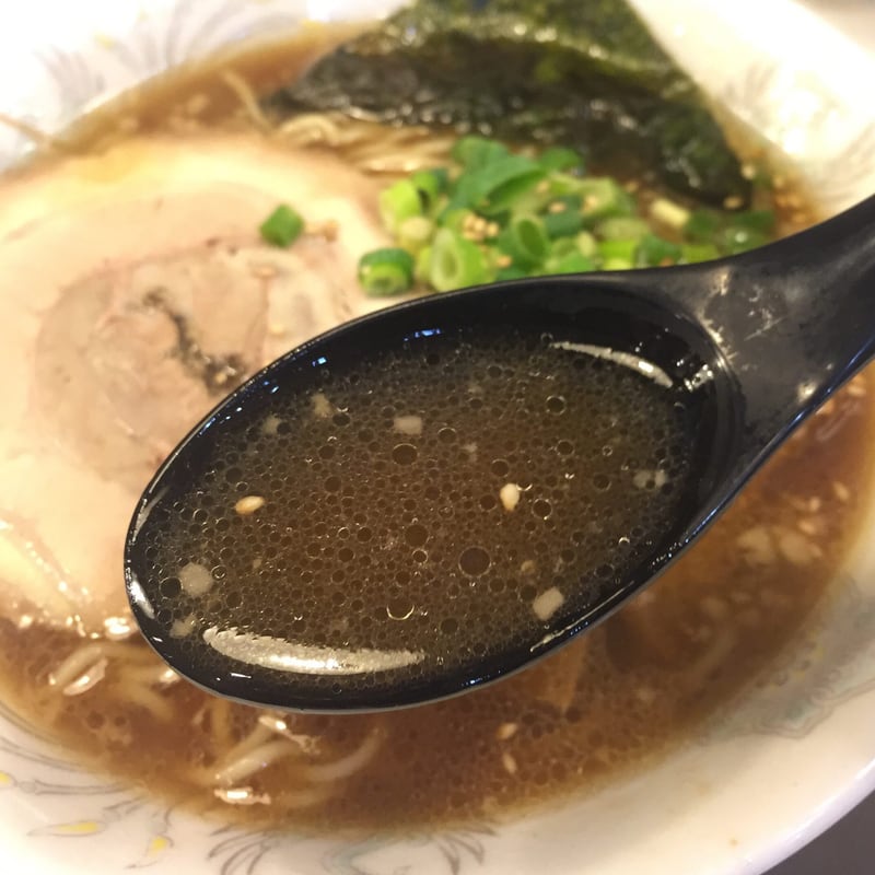 らぁめん大門 福島県いわき市 醤油 醤油ラーメン 豚骨ラーメン スープ