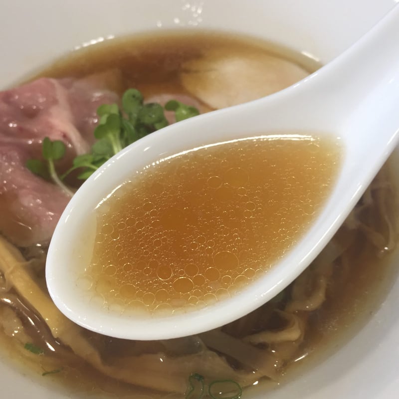 創作麺 やま鳶 やまとんび 福島県いわき市 らぁ麺 醤油ラーメン スープ