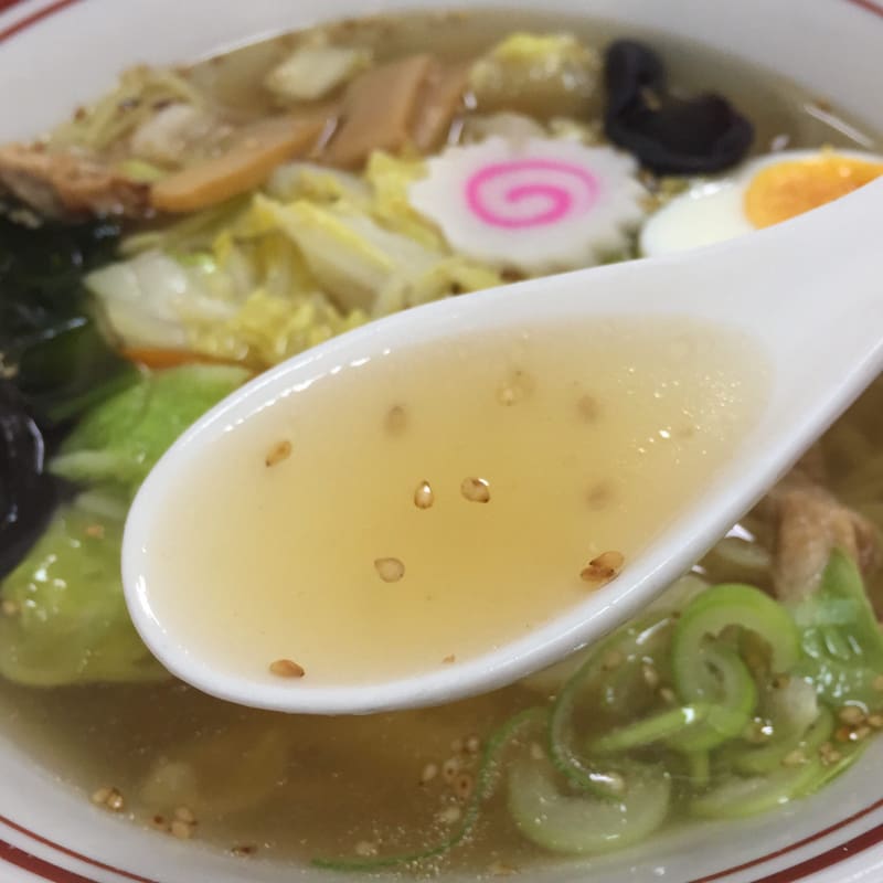 キッチン大山(YAMA) 秋田県能代市 タンメン スープ