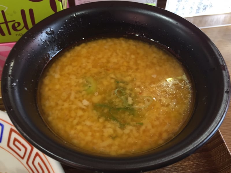 らーめん鷹島 秋田広面店 秋田市広面 コク旨つけ麺 つけ汁 スープ