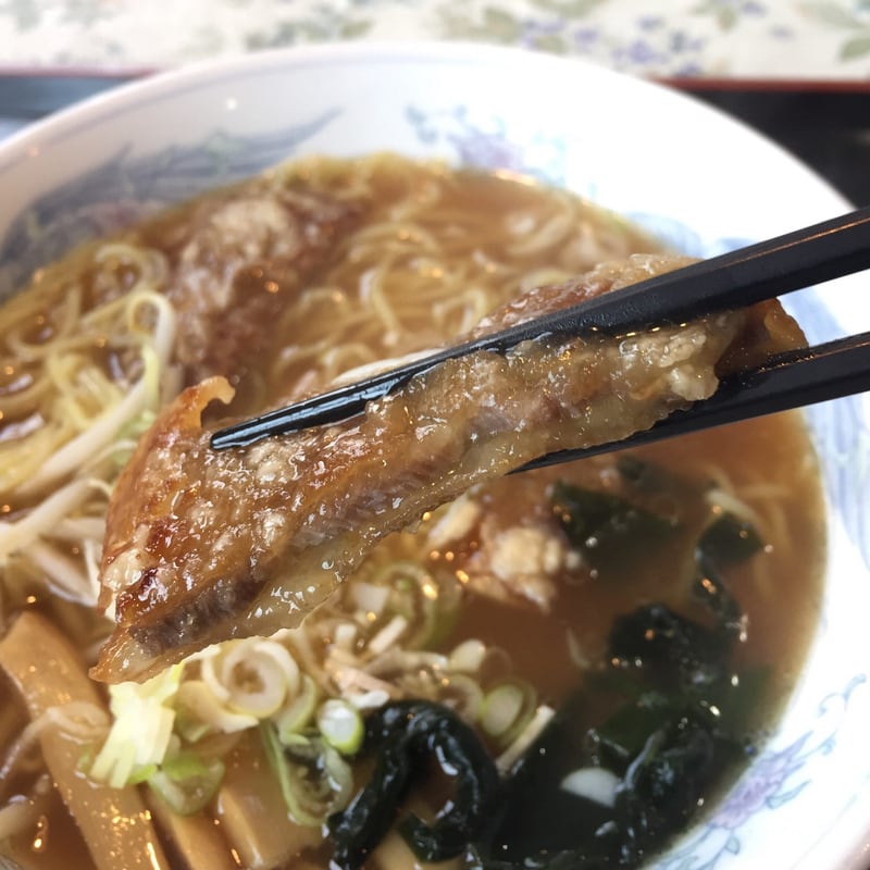中国料理 天花 秋田市新屋 天花麺 醤油味 ラーメン トンカツ 排骨