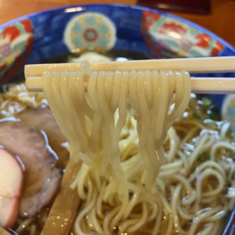 支那そば 幸雲(こううん) 福島県須賀川市 特製ワンタン麺(ハーフ) 醤油 麺