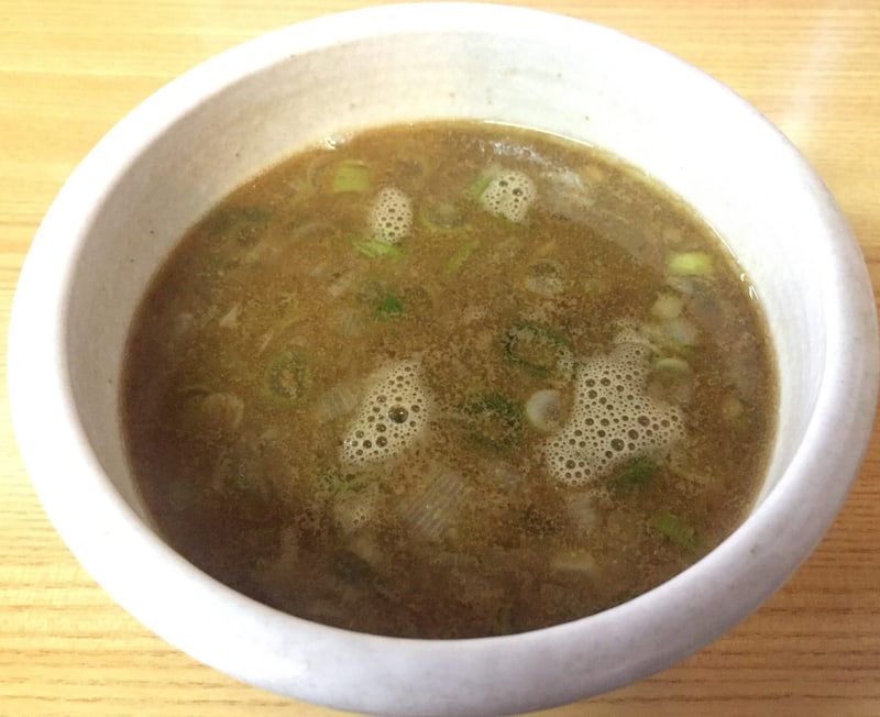 旭川ラーメン さいじょう 秋田県秋田市寺内 濃厚魚介つけめん つけ麺 つけ汁 スープ