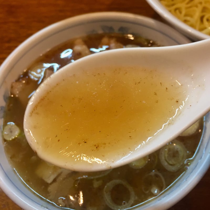 ラーメン丸長 岩手県一関市上大槻街 つけ麺 つけ汁 スープ