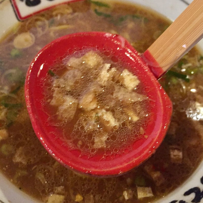 こってりらーめん そうま 秋田県横手市寿町 みそらーめん 味噌ラーメン スープ
