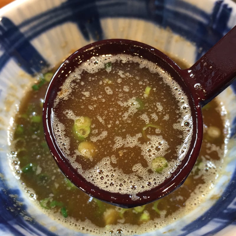 らーめん がれ 秋田県横手市田中町 醤油つけ麺 つけ汁 スープ
