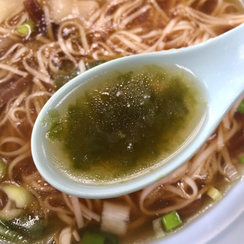 大塚支店 千葉県銚子市双葉町 ワンタンメン ラーメン スープ 海苔