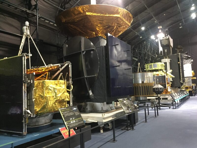 JAXA筑波宇宙センター 茨城県つくば市千現 展示館 SPACE DOME スペースドーム データ中継技術衛星 こだま 試験モデル