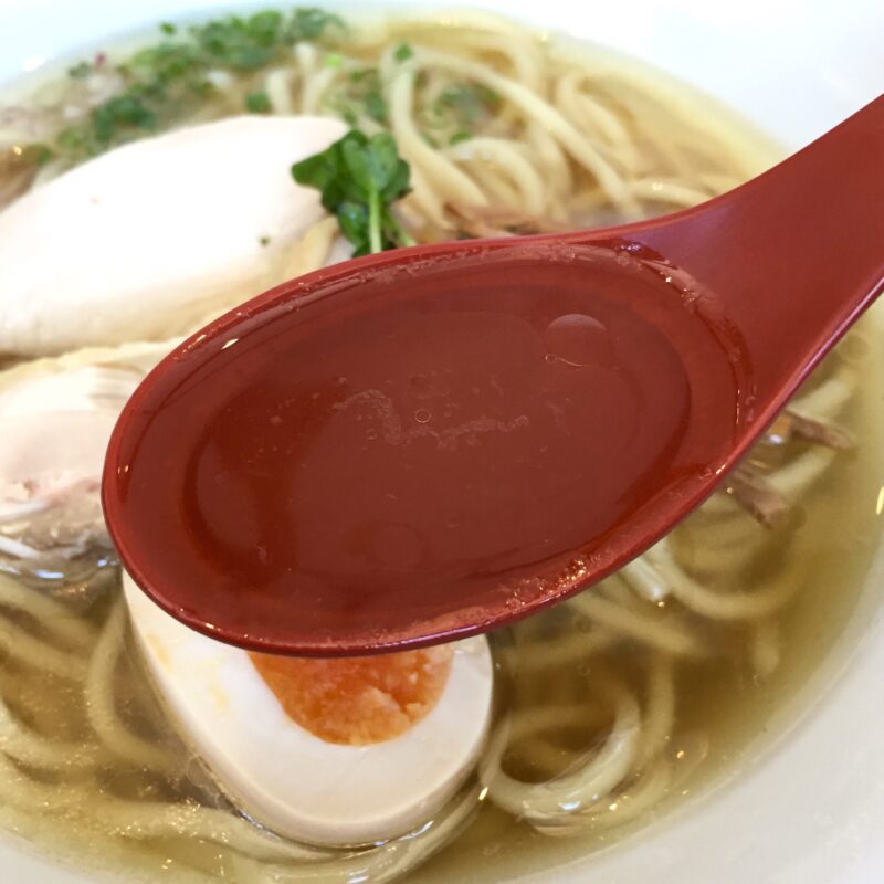 麺や ようか 新潟県小千谷市若葉 塩らーめん 塩そば スープ