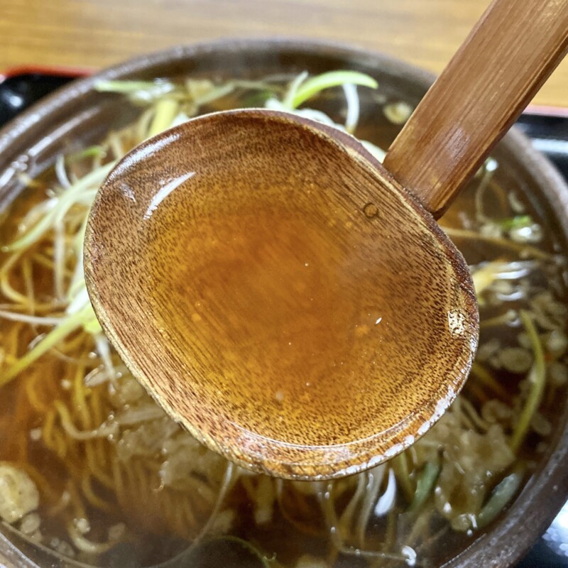 そば処 けん太 秋田県秋田市広面 にんにくねぎ中華 辛口 スープ