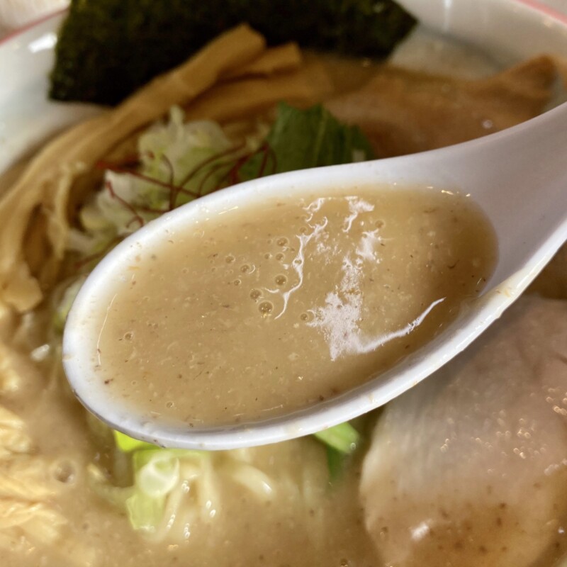 麺や陽風 はるかぜ 山形県山形市清住町 鶏豚魚介白湯 濃厚 スープ