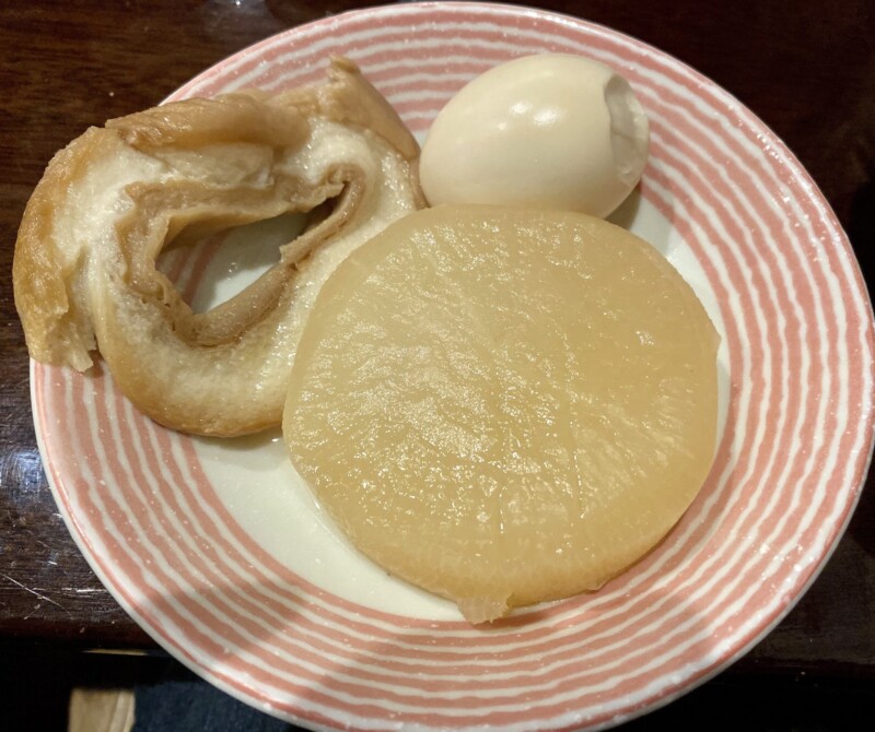 おでん居酒屋 美幸 犀川店 さいがわ 石川県金沢市片町 たまご 卵 だいこん 大根 くるまぶ 麩