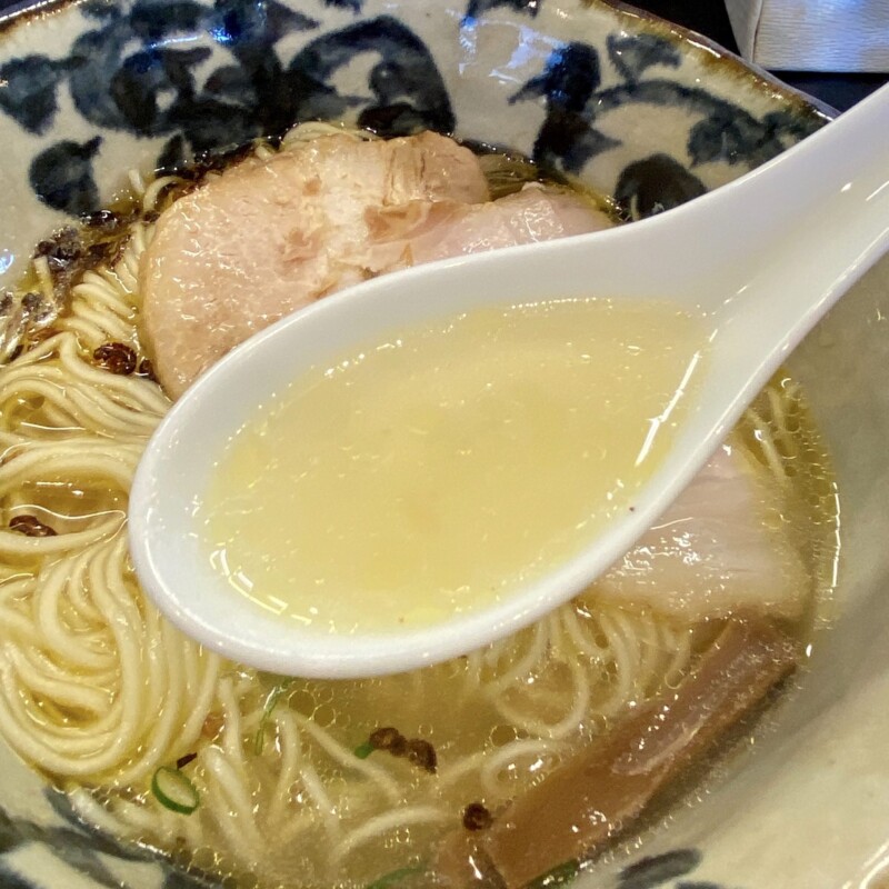 53's Noodle ゴミズヌードル 神奈川県藤沢市湘南台 塩そば 塩ラーメン スープ