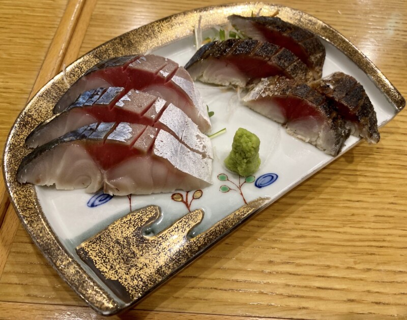 新海 本店 神奈川県横浜市大船 〆サバ 炙り鯖
