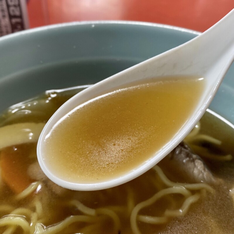 中華飯店 千草 秋田県横手市中央町 広東麺 うまにそば スープ
