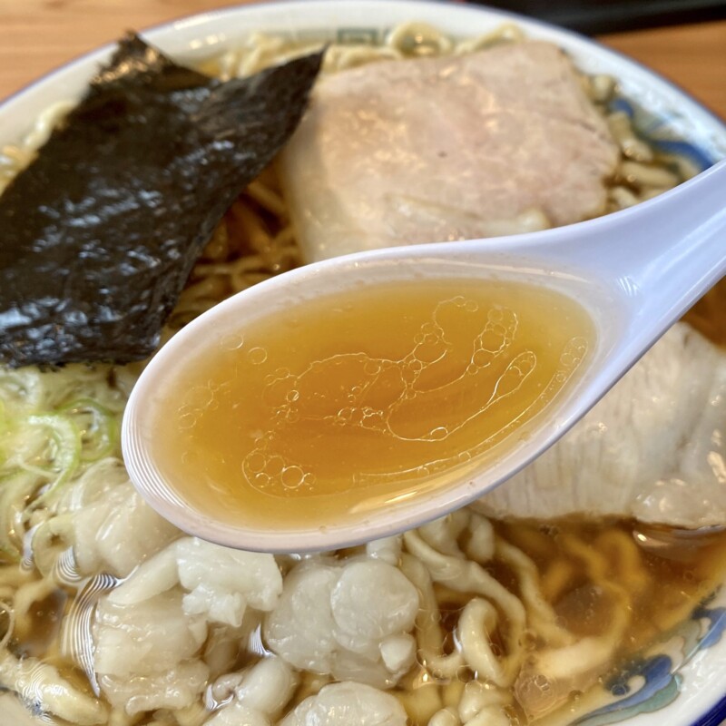 ケンちゃんラーメン 新庄店 山形県新庄市金沢 中華そば 普通 スープ