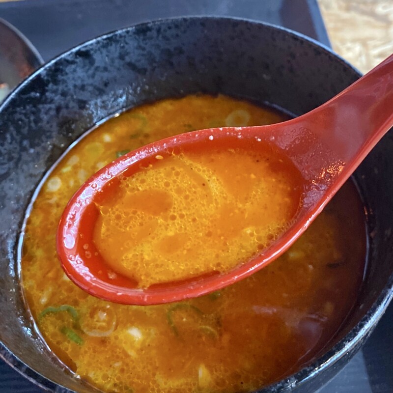 元氣屋 海老海 A・B・SEA エービーシー 秋田県にかほ市平沢 海老味噌つけめん つけ麺 つけ汁 スープ