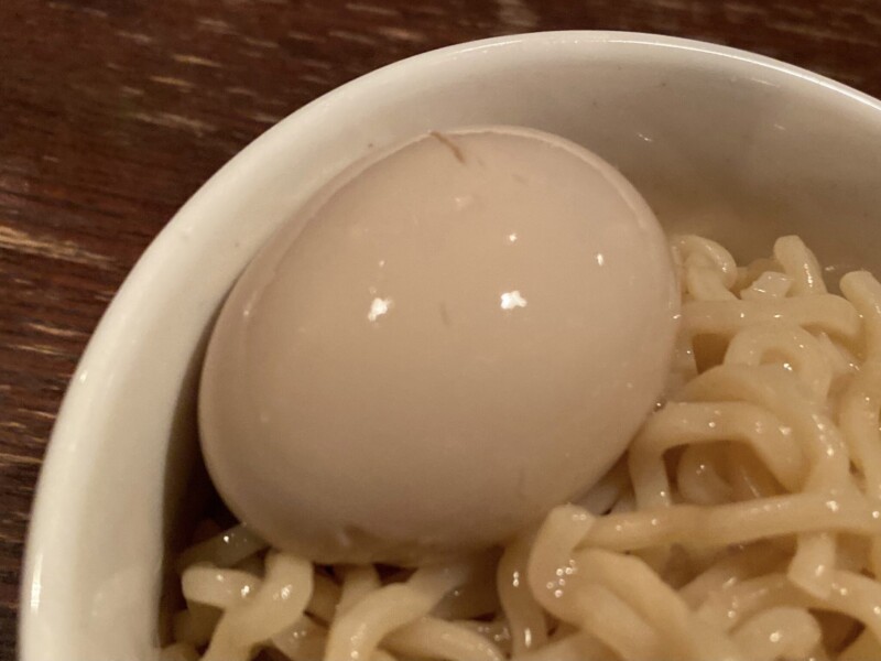 BAR JAH ジャー 秋田県秋田市大町 特製つけめん つけ麺 味付けたまご 味玉 具