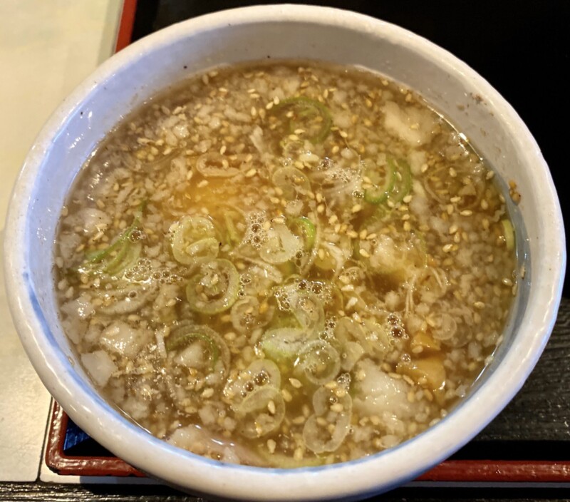 麺絆英 めんばんひで 山形県鶴岡市文下 こってりつけめん つけ麺 つけ汁 スープ