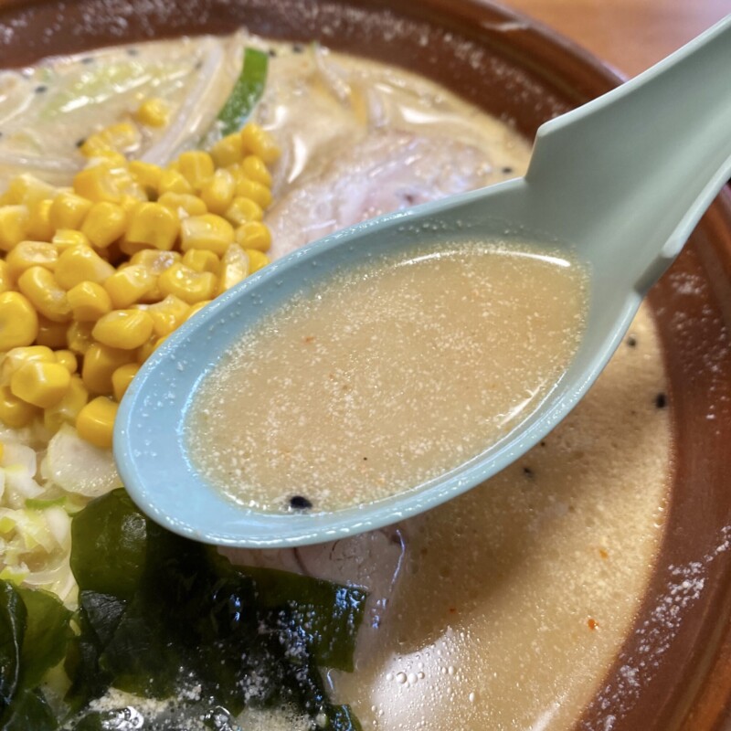 ラーメン大学 平沢店 秋田県にかほ市平沢 マヨネーズラーメン みそ 味噌味 スープ
