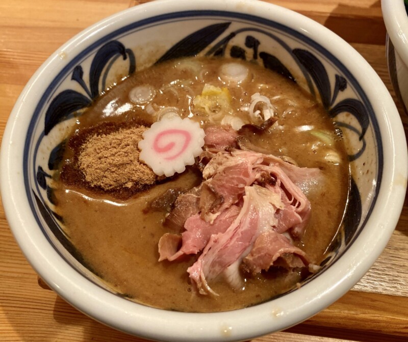 麺の極はなみち 岩手県盛岡市前九年 鰹つけ麺special つけ汁 スープ