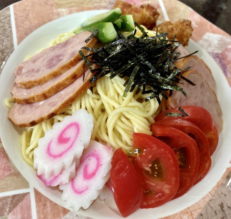 パンプキンハウス 秋田県大仙市大曲日の出町 濃厚魚介スープつけ麺 具