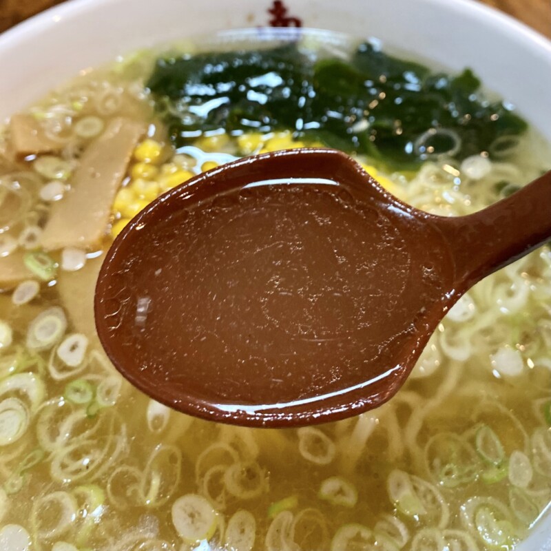 南京飯店 中央店 福島県会津若松市中央 しおラーメン 塩ラーメン スープ