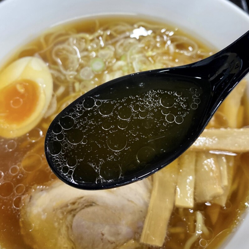 食事処 いな穂 いなほ 宮城県黒川郡大和町 醤油らーめん スープ