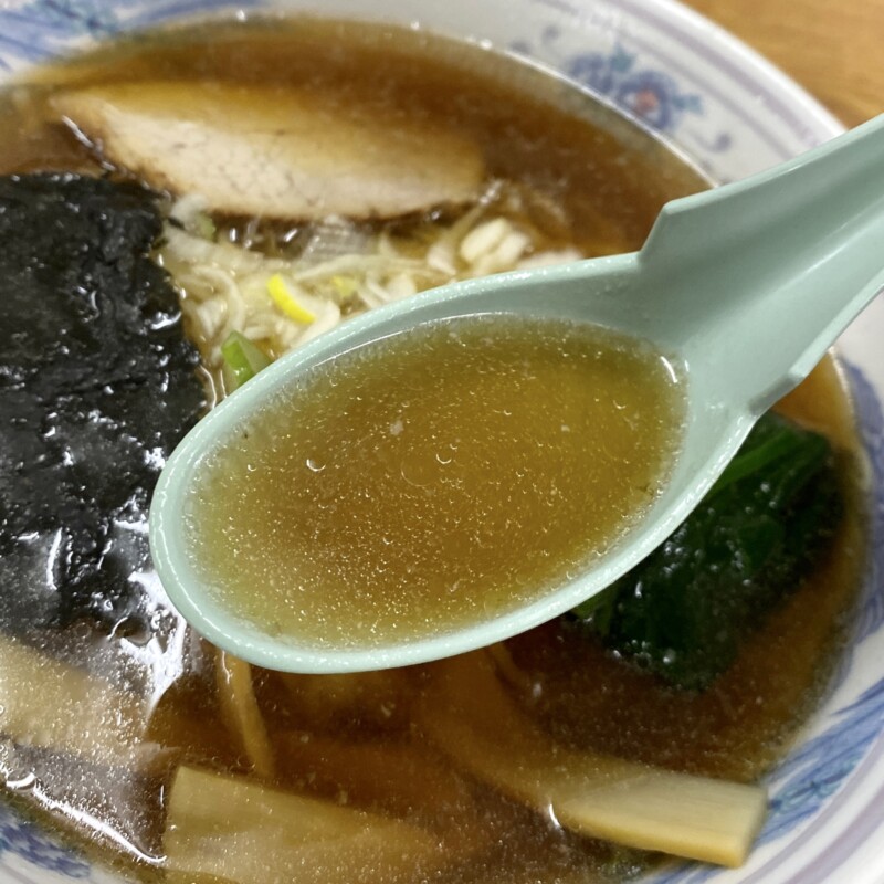 多満留食堂 たまるしょくどう 福島県石川郡浅川町 しょうゆラーメン 醤油ラーメン スープ