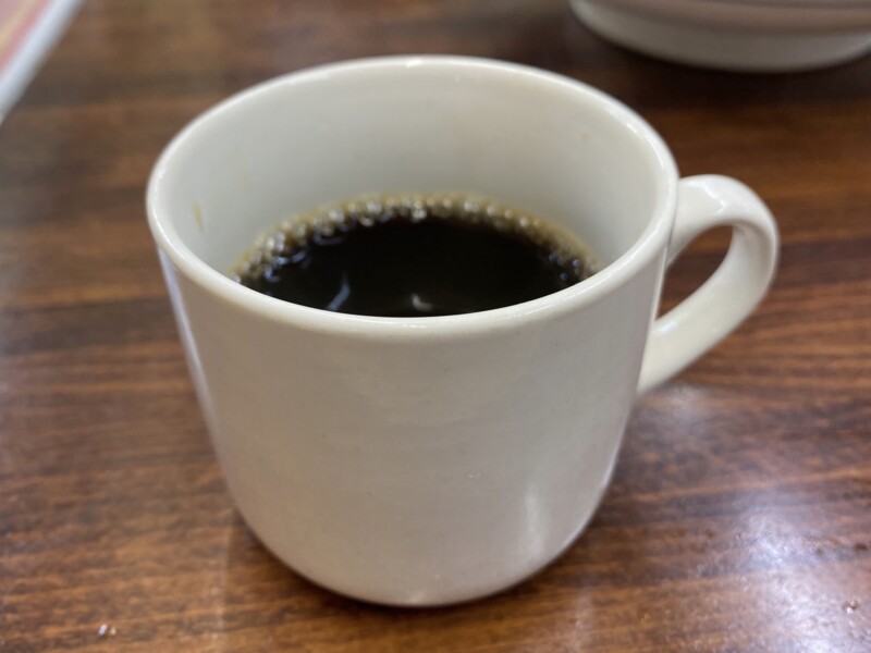 ラーメン 定食 御食事処 陣楽 じんらく 福島県石川郡古殿町 無料サービス コーヒー