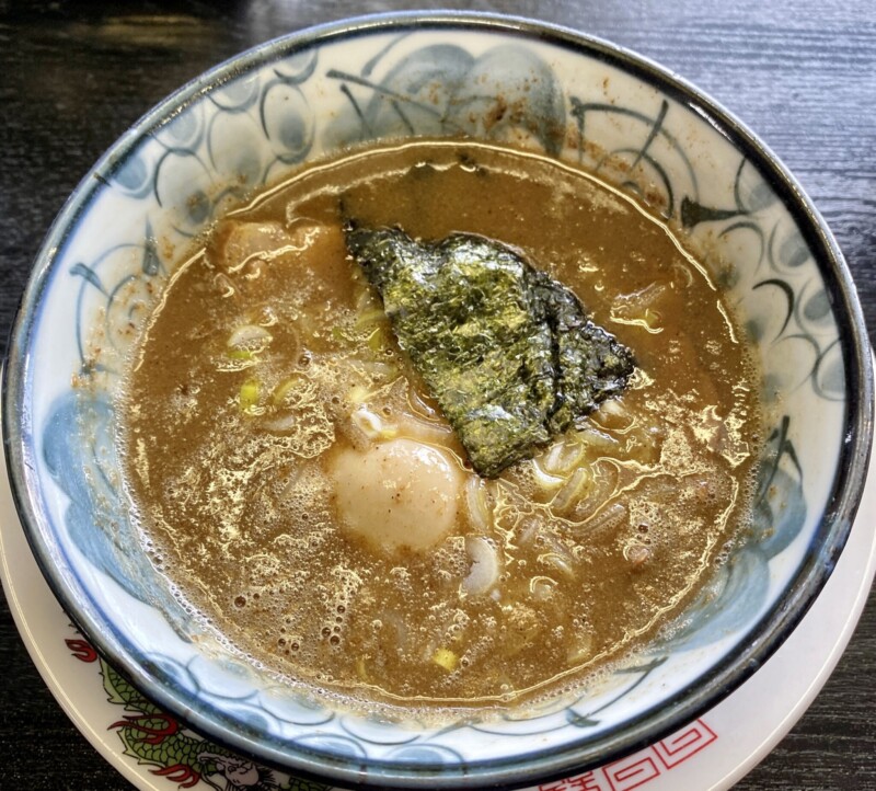 らーめん萬亀 ばんき 秋田県秋田市山王新町 つけめん つけ麺 ブレンド塩 つけ汁 スープ