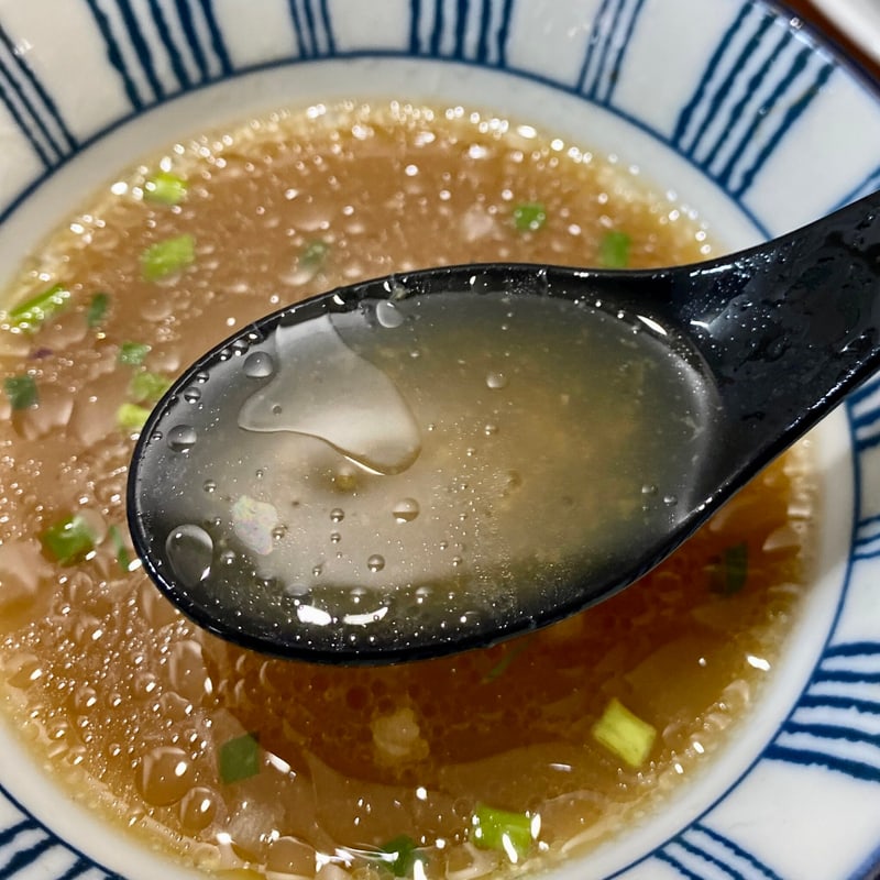 貝麺 ほてや 貝麺みかわ 姉妹店 秋田県秋田市山王 がごめ昆布水つけ麺 つけ汁 スープ