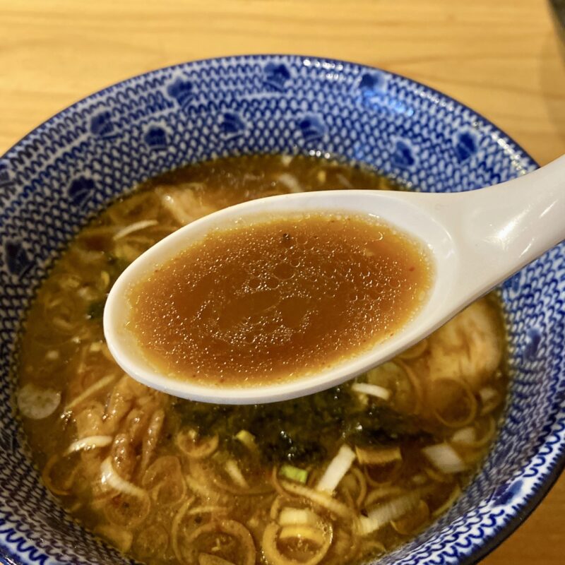 豆天狗 高山本店 岐阜県高山市下一之町 つけ麺 つけ汁 スープ