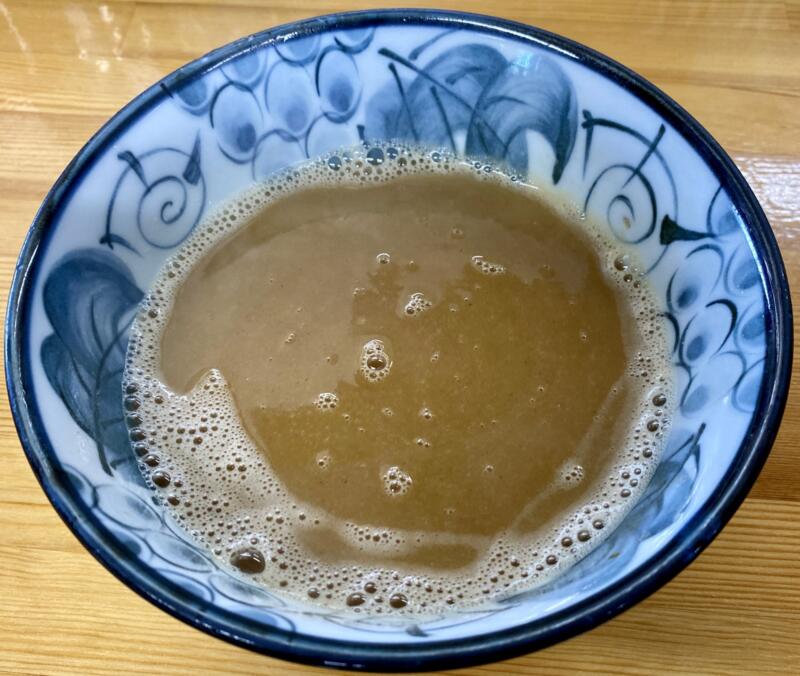 らーめん萬亀 ばんき 秋田県秋田市山王新町 つけ油そば塩 つけ汁濃厚 スープ
