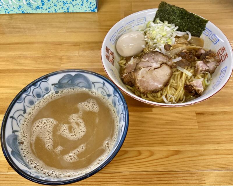 らーめん萬亀 ばんき 秋田県秋田市山王新町 つけ油そば 醤油 つけ汁濃厚