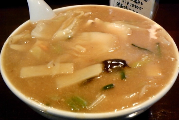 ラーメンショップ チャイナタウン 秋田県秋田市卸町 秋田ご当地 秋田ちゃんぽん 餡掛けチャンポン みそチャンポン