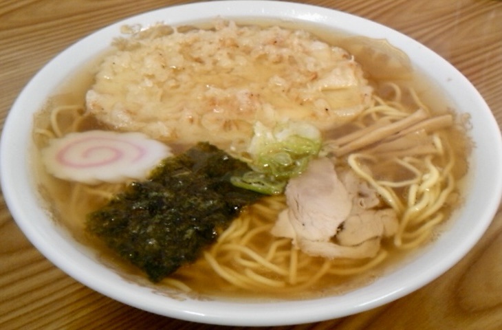 大来軒 秋田県大仙市 醤油ラーメン 天ぷら中華