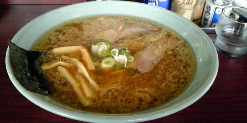 ラーメンショップ河辺店 秋田県秋田市河辺 醤油ラーメン しょうゆラーメン(中)