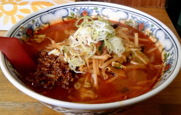 ラーメンだいおう 秋田県横手市 辛味噌ラーメン 爆風辛みそラーメン