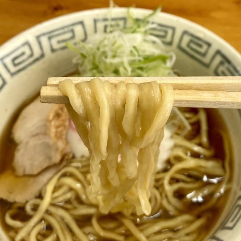 らぁ麺 まっちゃん 秋田県大仙市大曲浜町 あっさり醤油らぁ麺 醤油ラーメン 麺