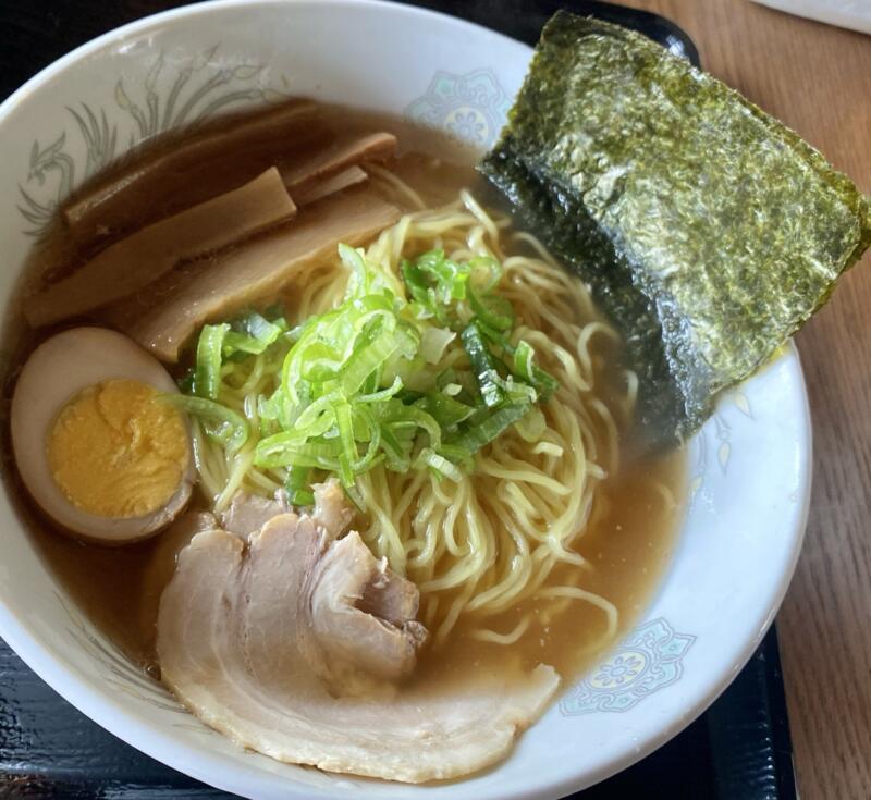 中華料理 知味 ツゥウェイ 秋田県秋田市大住 醤油ラーメン らーめんセット 醤油らーめん 具