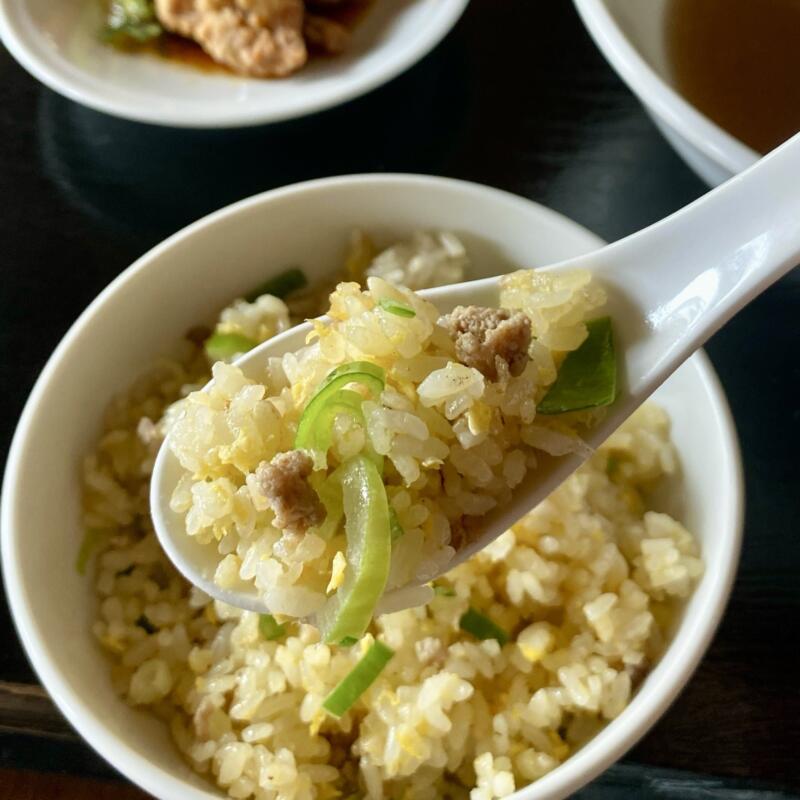 中華料理 知味 ツゥウェイ 秋田県秋田市大住 らーめんセット 炒飯 半チャーハン