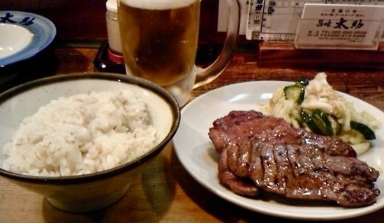 旨味太助 国分町本店 宮城県仙台市 牛タン定食(一人前)